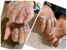 【HAND】うる艶ワンカラー・グラデーションネイル　《フィルインオフ込》