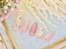 プレンティー 北千住西口店(plenty)/小花ネイル