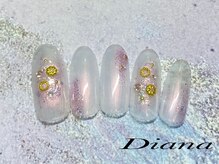 ディアナ ひたちなか高場店(DIANA)/定額ネイル　7,700円　A‐091