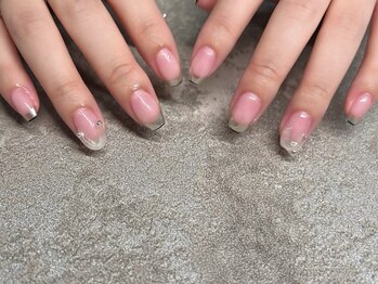 ジョアアンジェ 上本町店(joieange)/ニュアンスネイル/個性的/クリア