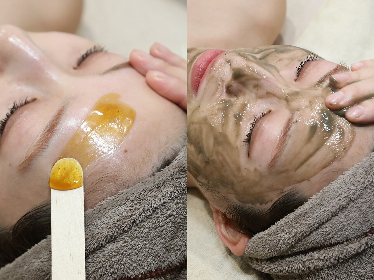 【艶肌爆誕★】フェイスワックス脱毛&ハーブピーリング120分\18700→\14980