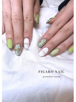 エフ 河内花園店(EF)/tweed nail .