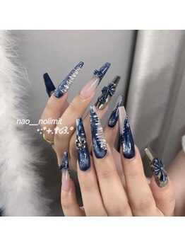 ノーリミットオオサカ 心斎橋(NOLIMIT.OSAKA)/フィルイン/長さだしネイル