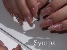 サンパ(Sympa)/チェックネイル