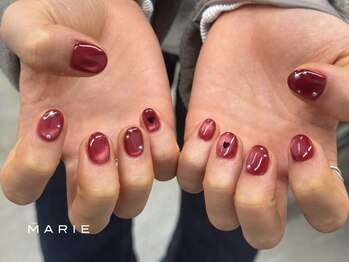 ザ マリー 三条店(THE MARIE)/4)7000円マグネットネイル1211c