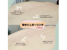 メゾンドゥシュクル(Maison de Sucre)/背中シュガーリング