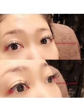 イーストアッカ アイラッシュ(East AkkA eyelash)/目尻ポイントカラーレッド
