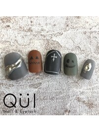 ハロウィンネイル