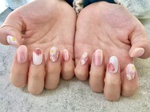 ティーエス ネイル ガーデン(T.S Nail Garden)/ピンクフラワー