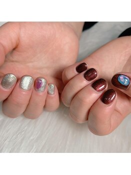 バブラブ/ぷよぷよネイル