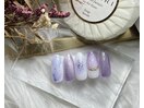 紫陽花ニュアンスネイル¥11450