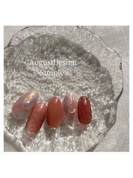 エトワールネイル 高崎筑縄町店(Etoile nail)/24年8月シンプルハンド定額