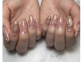 花火ネイル