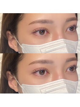 アンフルール ヴィ 渋谷店(Une fleur vie)/【パリジェンヌ＆アイブロウ】