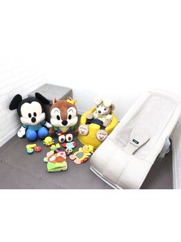 お子様同伴OKのサロン