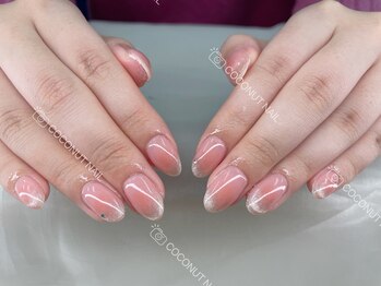 ココナッツネイル/マグネットフレンチ