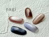 【ハンド】マグネット：美爪ケア込◆5週間以内の付替オフ無料(10,340円)
