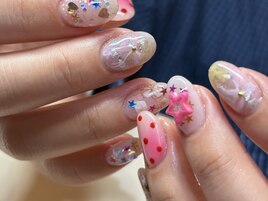 個性派ポップネイル