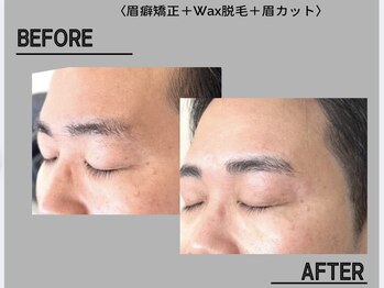 ネムリビト/まばらなメンズ眉