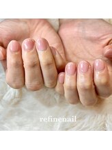 リファインネイル(refinenail)/シアーピンクワンカラー/大森