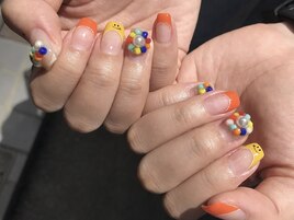 ビタミンビーズネイル¥11000