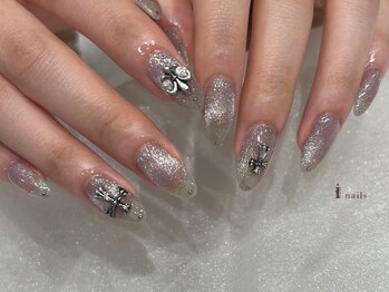 アイネイルズ 三宮店(I nails)/マグネットクロム ¥8900