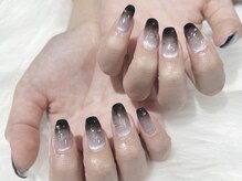 ケリーネイル(Keli Nail)/【マグネット逆フレンチ】