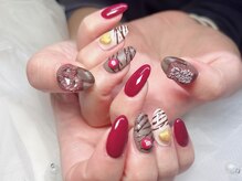 ジョアネイル(JOA Nail)/バレンタイン/チョコ/ブラウン