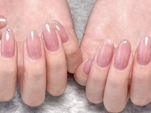 モルフォ 千駄ヶ谷(Morpho)/艶感ナチュラルカラーネイル