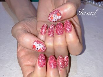 アクイユ 銀座店(ACCUEIL)/キティちゃんネイル