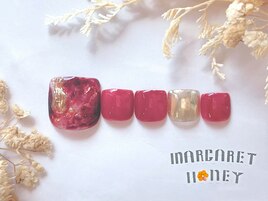 ニュアンスべっ甲ネイル