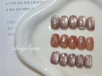 アンジェリーク 飯塚店(Angelique)の写真/アート定額デザイン★季節やトレンドに合わせて楽しめるお得なネイルが人気の【Angelique】で理想の指先へ!
