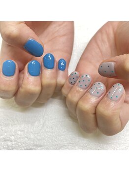 アシンメトリーネイル