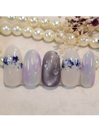 季節限定☆紫陽花アート
