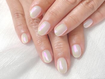 ウルネイル(Uru nail)/シンプルコース＋ミラーアート