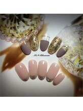 ネイルサロンアンドスクールエムズブロッサム(Nailsalon & school M's Blossom)/８月定額制ジェルコース￥5100