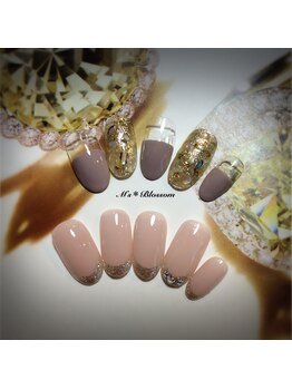 ネイルサロンアンドスクールエムズブロッサム(Nailsalon & school M's Blossom)/８月定額制ジェルコース￥5100