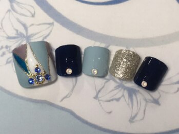 ネイルサロン リリオ(Nail Salon Ririo)/大人プッチ柄ネイル