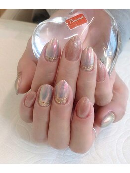 ローズ56(Rose56)/オーロラアクセサリーネイル