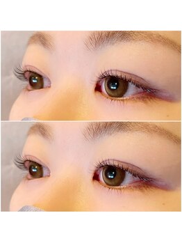 ネイルアンドアイ ビューティーオーブ(nail&eye beauty ORB)/ラッシュリフト(上下カール)