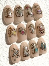 アイユー 千葉(iu.)/繊細☆星座アート 1本¥990