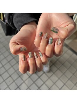 Mネイルアンドカフェ シェレステ/マグネットチェック★