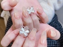 ウサギネイル 新大久保店(usagi nail)/リボンネイル