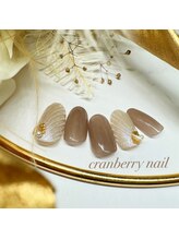 クランベリーネイル 代官山 恵比寿(cranberry nail)/7月定額デザイン　ジェルネイル
