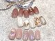 イロドリネイル(Irodori Nail)の写真/【ガーリー】うるマグネット・フラッシュが安定にかわいい！くすみカラーやハートデザインの胸キュンネイル