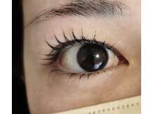 自然なJカール。上下であててます。