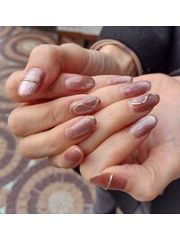 マグネット　ミラー　ニュアンス