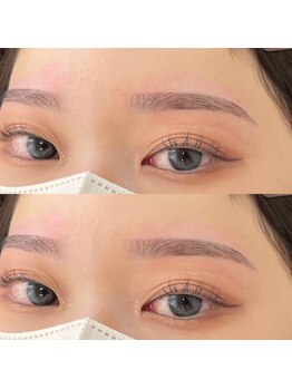 ビューステージ アイブロウサロン 博多/ナチュラルアーチ眉＊