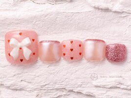 ハートホロリボンガーリー￥9000