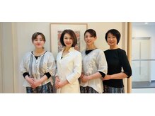 スタッフが心をこめて皆さまの美と健康をサポートさせて頂きます